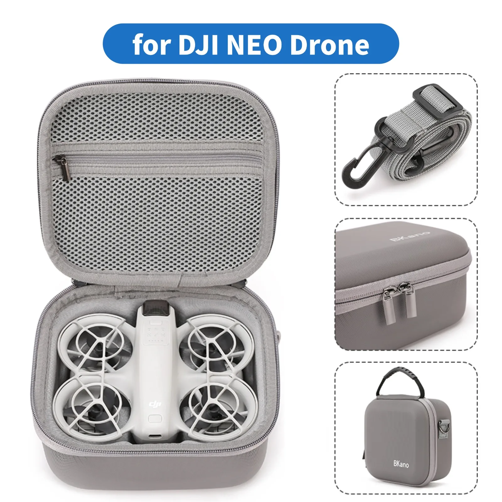 Drone Hard Shell Case - Custodia per drone per DJI NEO