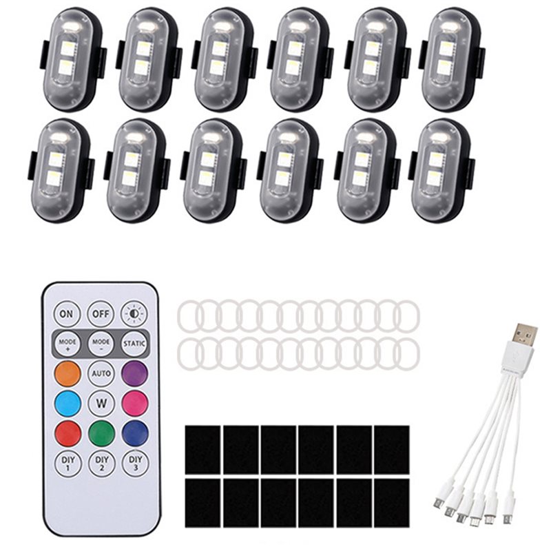 Drone Strobe Light - Kit di Luci Stroboscopiche LED a