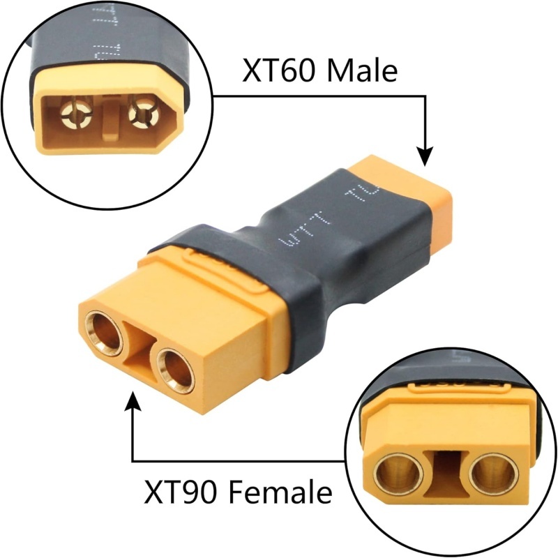 2PCS Adattatore XT90 a XT60 Ma - Drone Battery Adapter recensione e prezzo