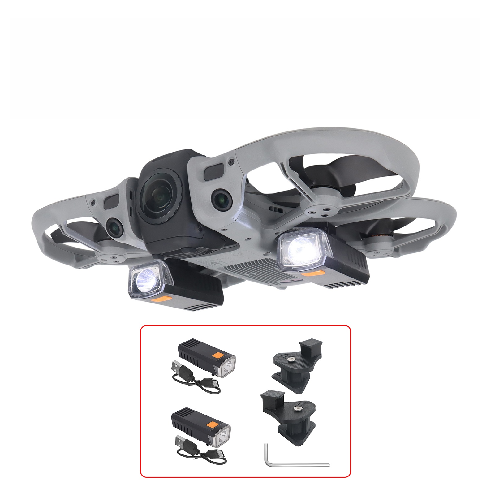 Luce per Volo Notturno per Dro - Drone Strobe Light recensione e prezzo